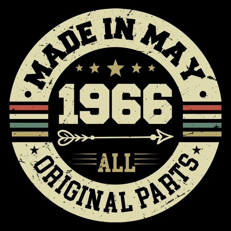 Mai 1966 Jahrestag Mai 1966 Geburtstag May 1966