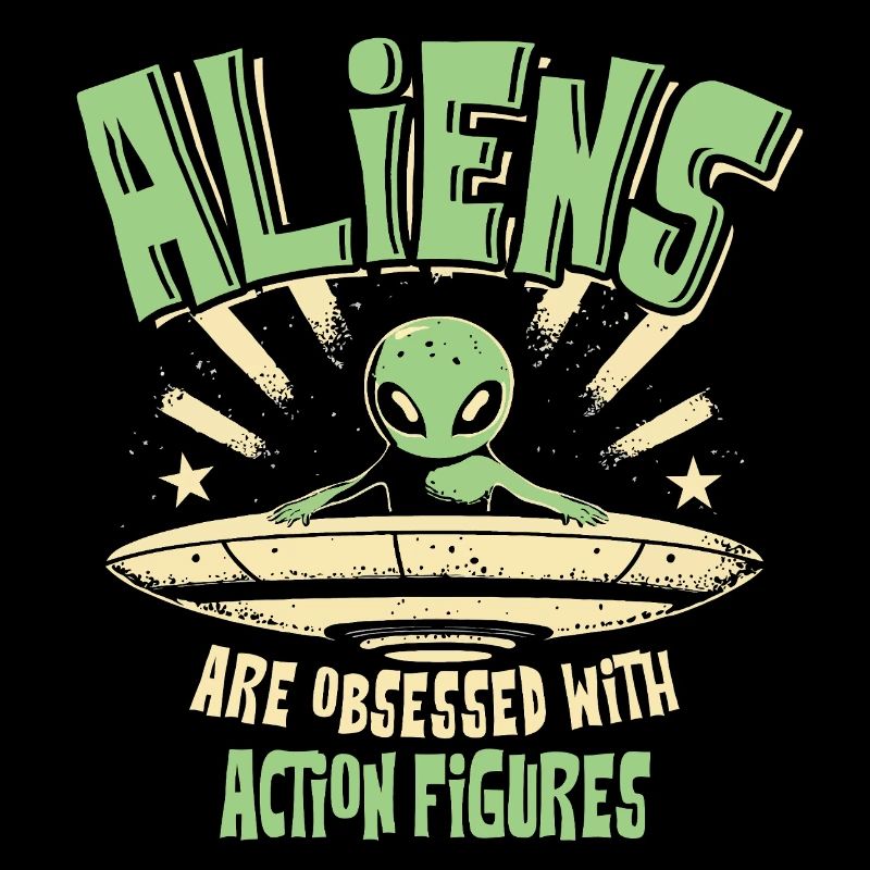 Aliens Are Obsessed With Action Figures