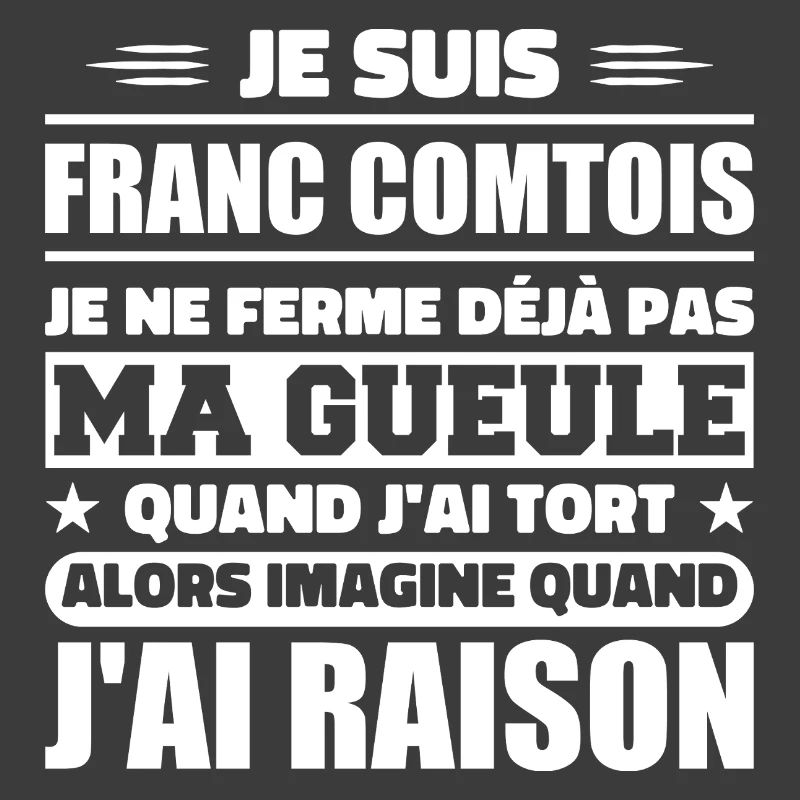 Franc comtois Ich halte meinen Mund nicht zu frank comté