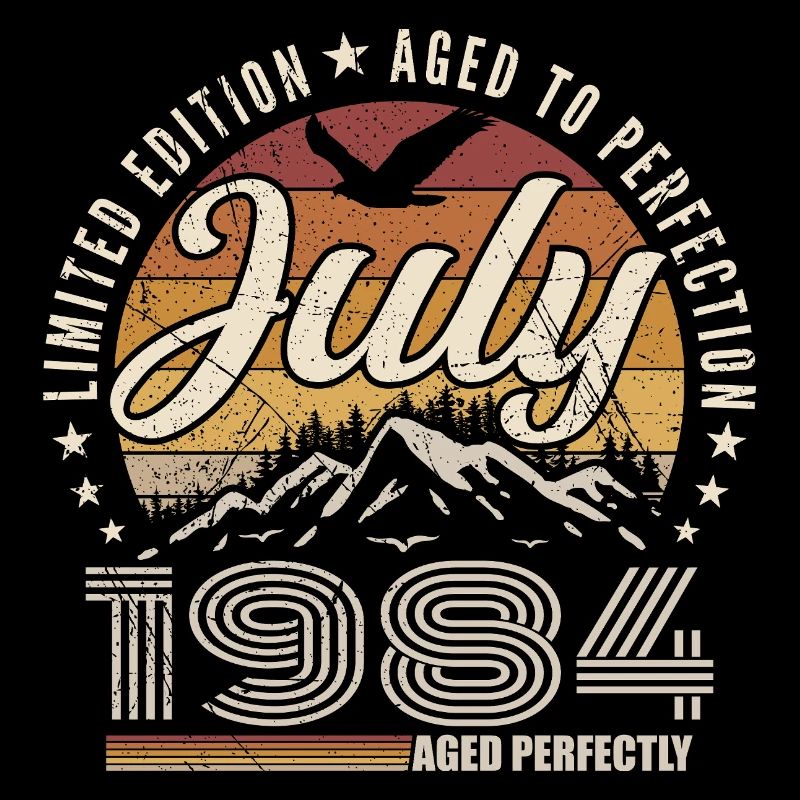 Juli 1984 Geschenk zum 41. Jahrestag Juli 1984
