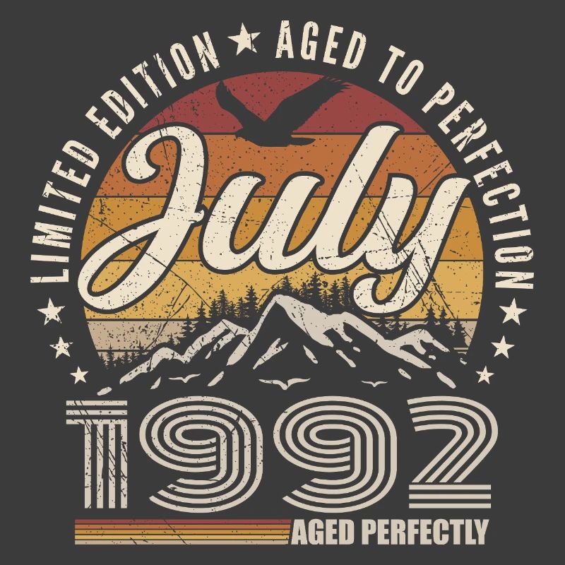 July 1992 33rd Anniversary Gift July 1992