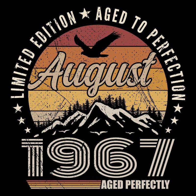 August 1967 Retro Anniversary August 1967 August 1967