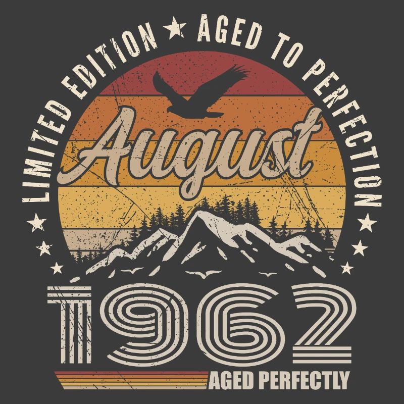 August 1962 Retro Anniversary August 1962 August 1962