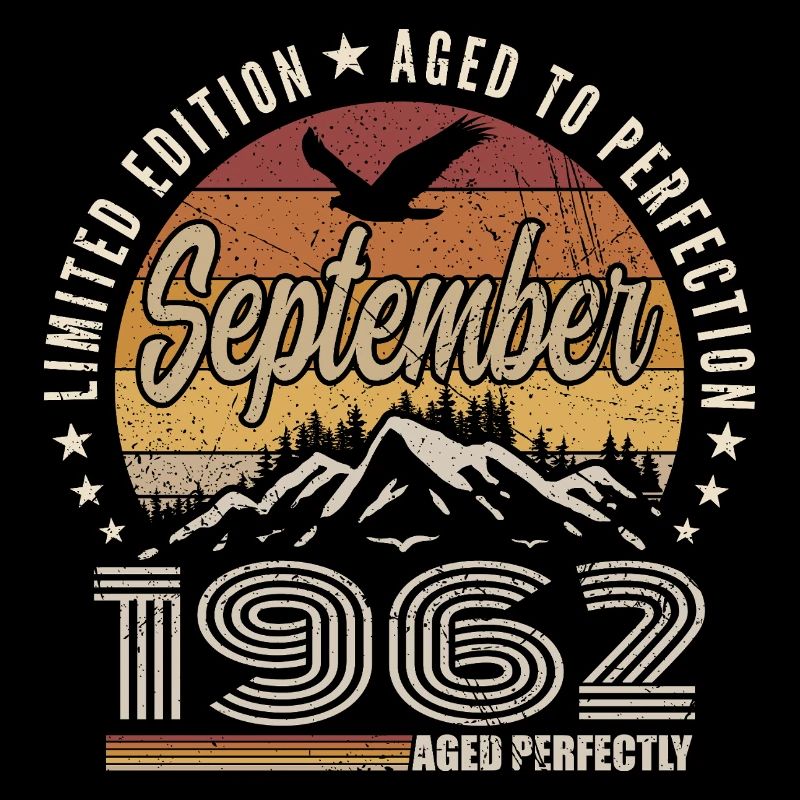 Né en Septembre 1962 - Anniversaire Septembre 1962