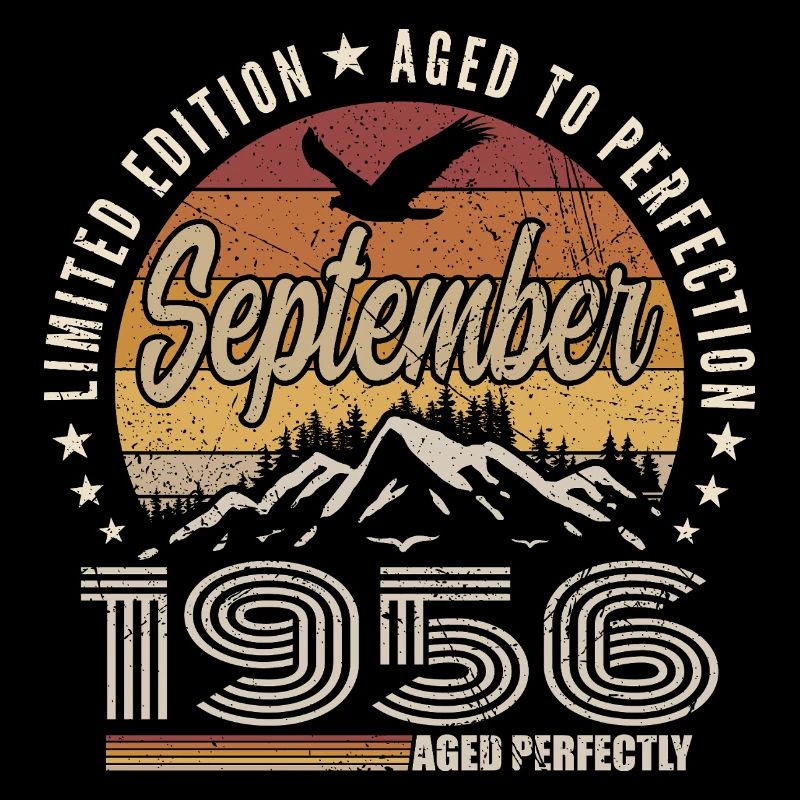 geboren im September 1956 - Geburtstag September 1956