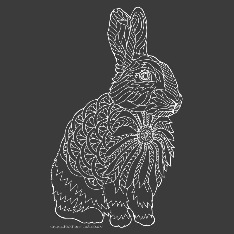 Rabbit design white