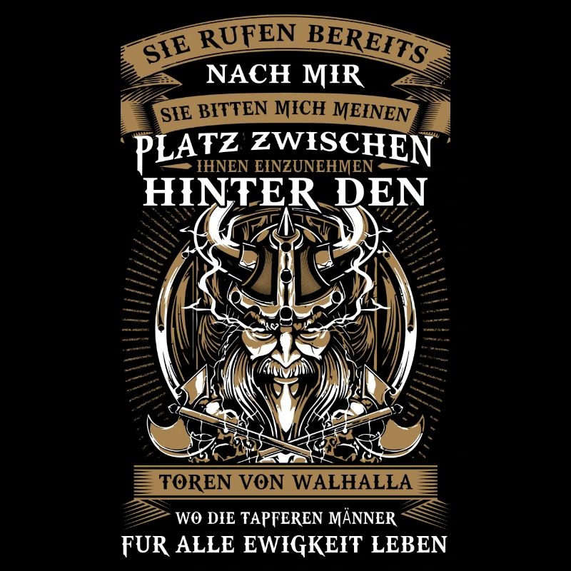 Sie warten bereits auf mich - Wikinger Design