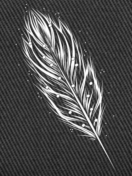 White feather