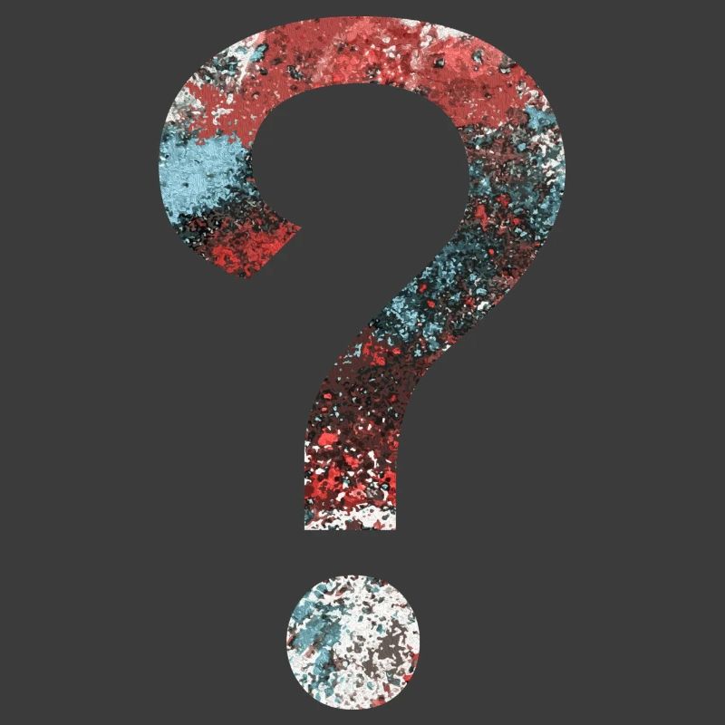 Abstract Question Mark