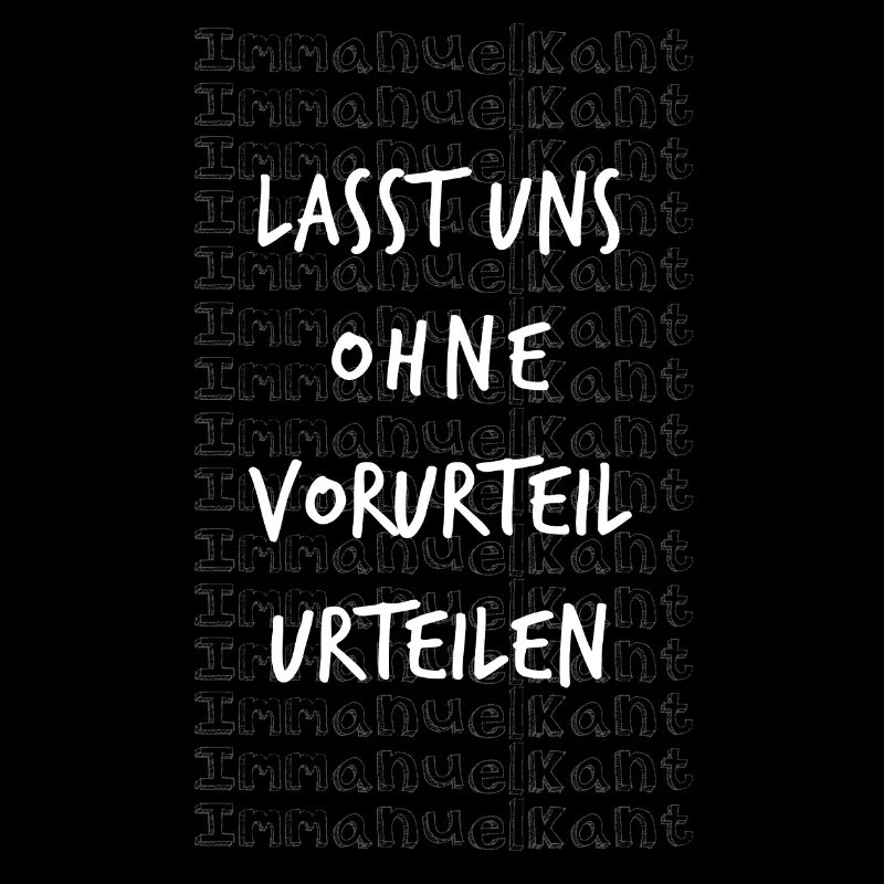 Vorurteil Immanuel Kant Zitat Spruch Geschenk Idee