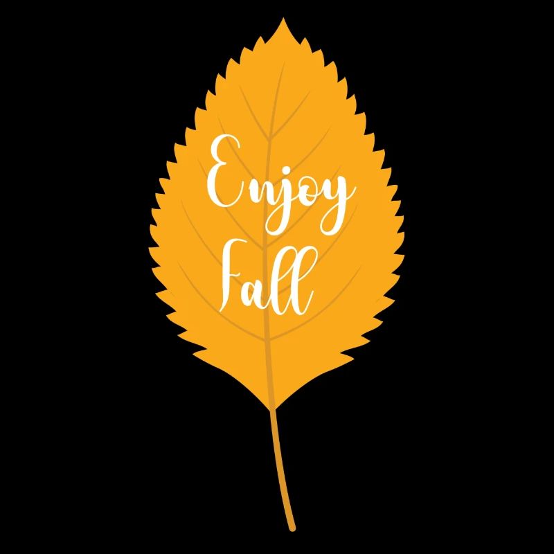 Genieße den Herbst Geschenk Idee