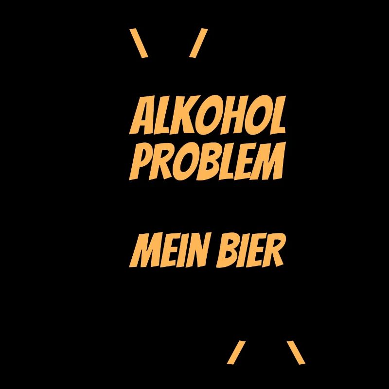 Ich habe ein Alkohol Problem ich finde mein Bier n