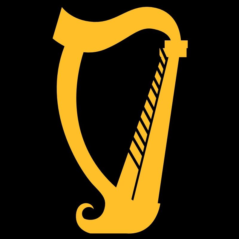 Eine Harfe Musikinstrument