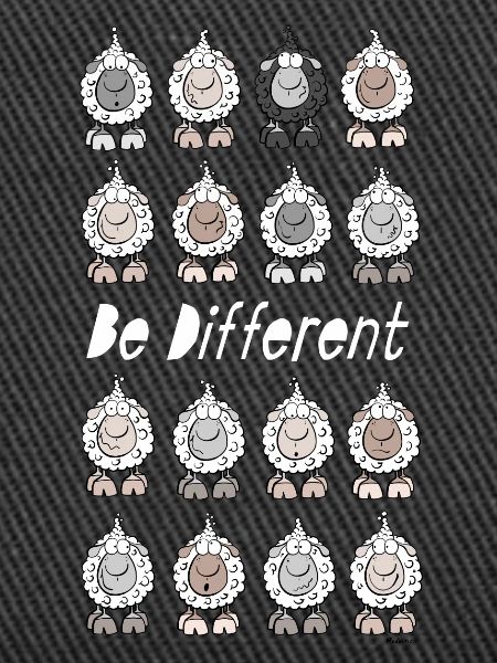 Be Different Sheep