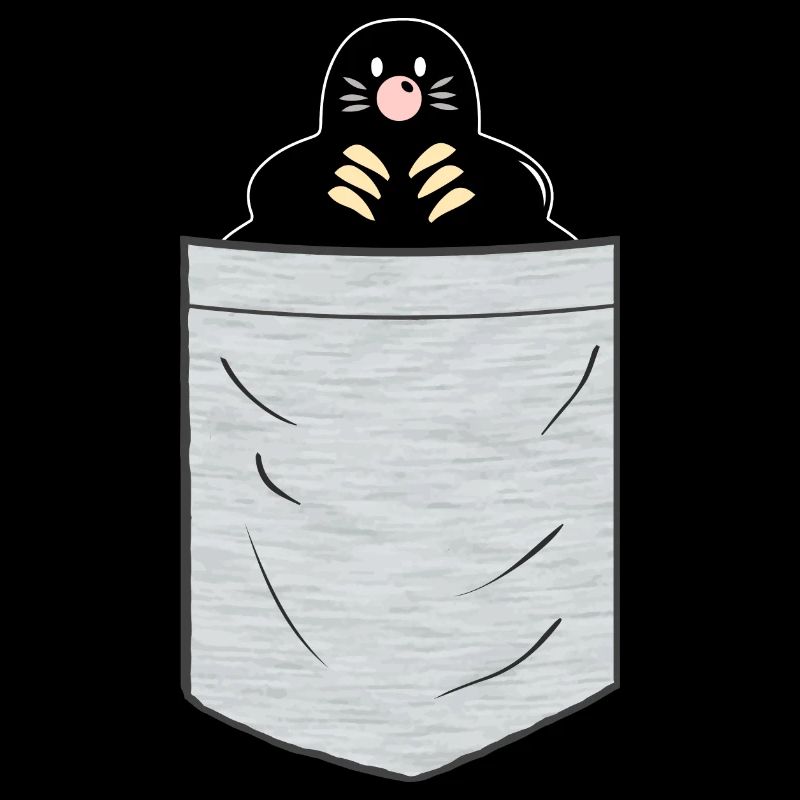 Maulwurf Brusttasche