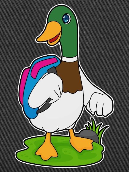 Ente Wanderer Rucksack Wandern