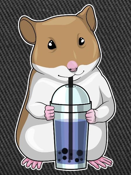 Hamster Bubble Tea