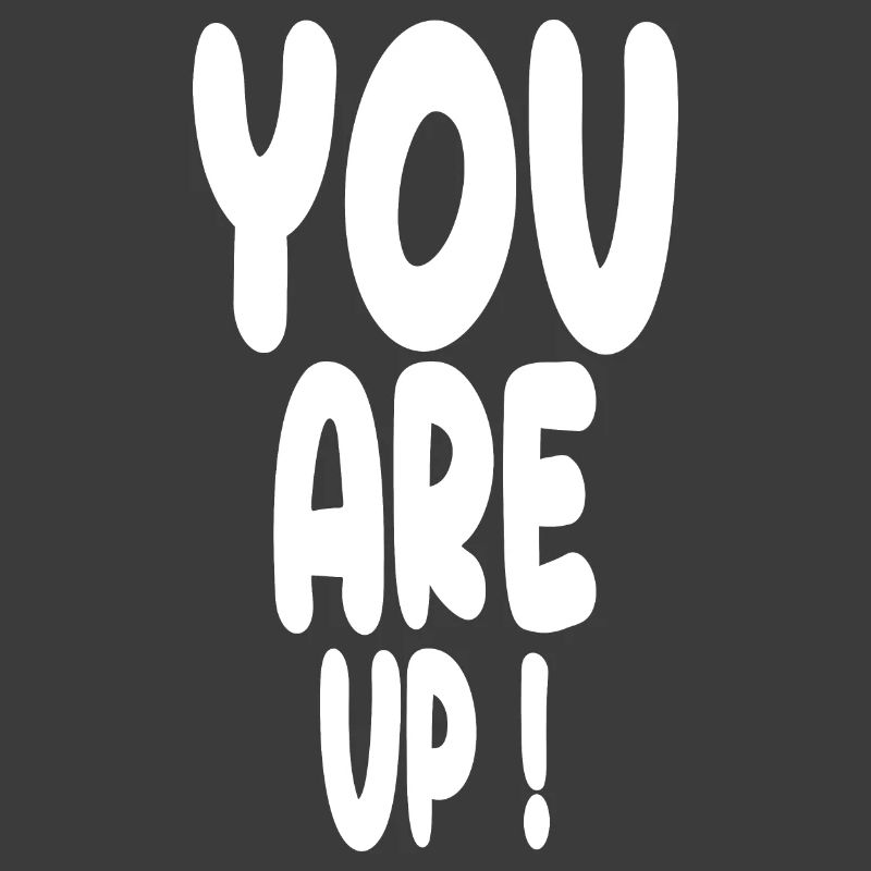 Vous êtes en train de vous amuser conception de texte simple