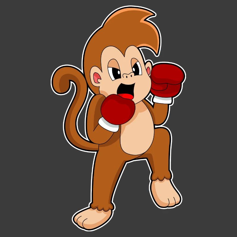 Monkey Boxer Gants de boxe Boxe