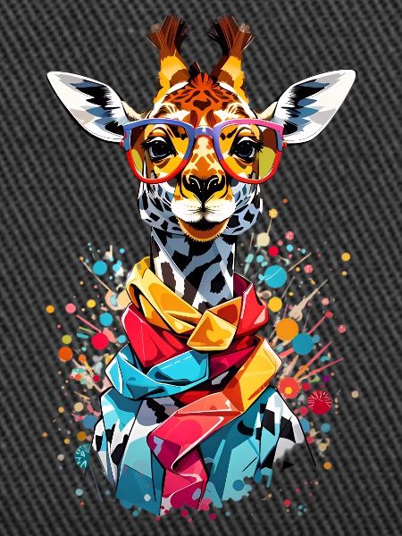 Cool giraffe