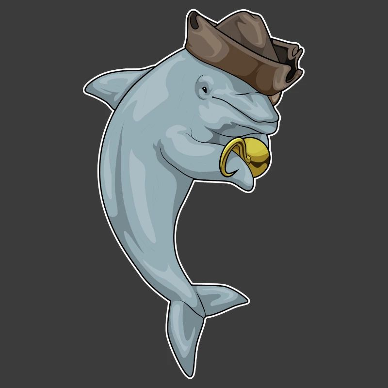 Dolphin Pirate Crochet Main