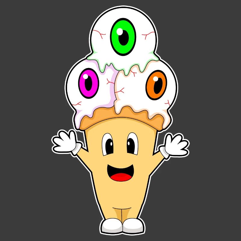 Cornet de glace Halloween