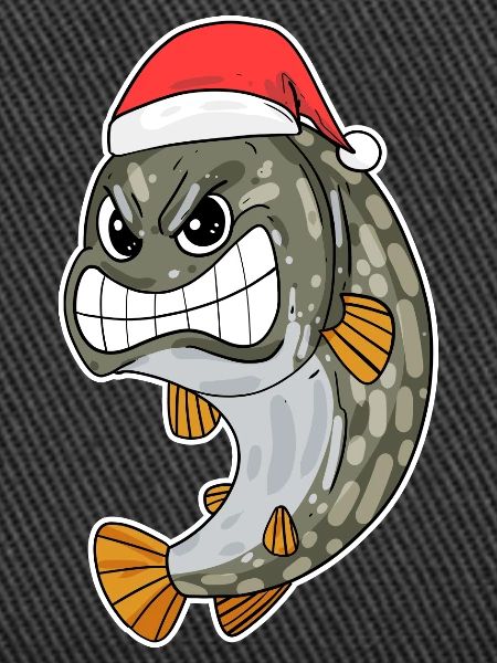 Hecht Weihnachten Fisch