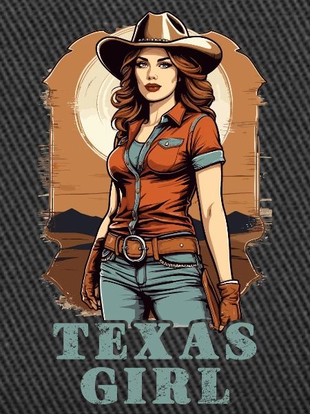 Fille du Texas
