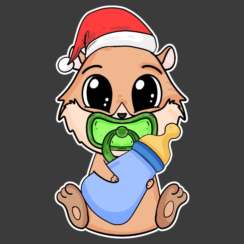 Cochon d’Inde Bébé Cochon d’Inde de Noël