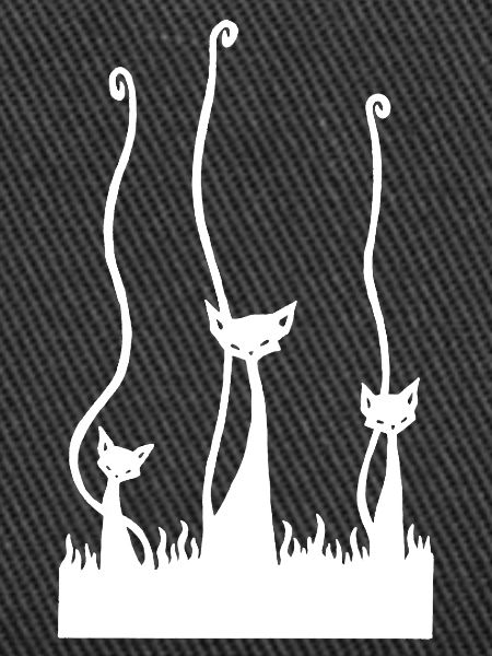 The Three White Cats