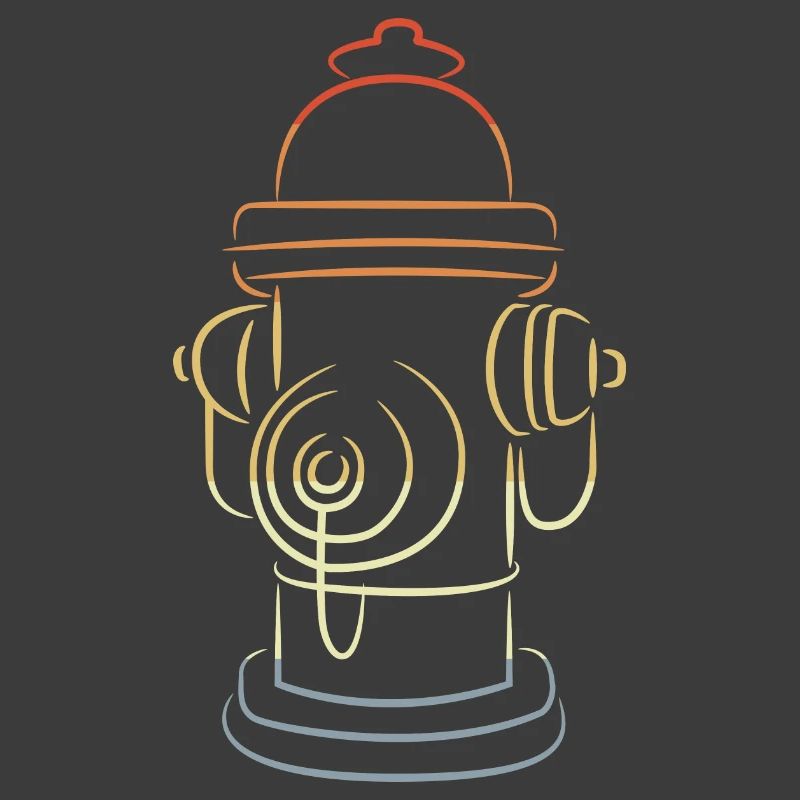 Retro Feuerhydrant