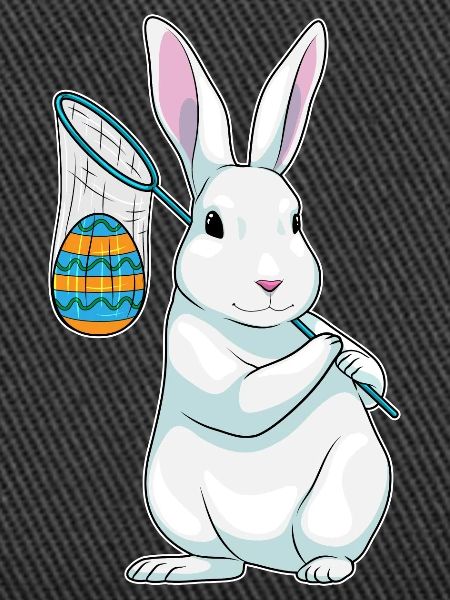 Bunny Easter Fishing
