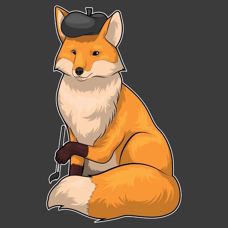 Fox Painter Brush Paint