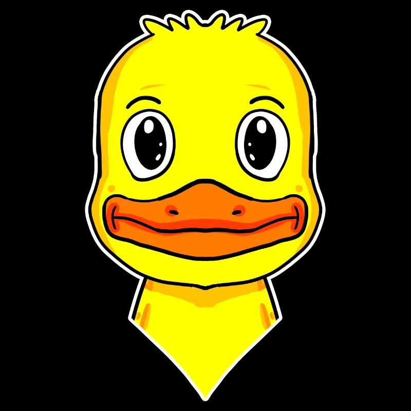 Tête d’animal de canard Tête d’animal Tête de canard