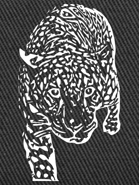 leopard weiß Geschenk 