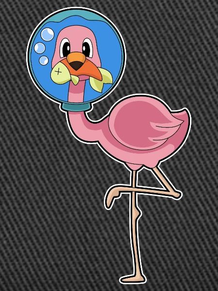 Flamingo Fisch 