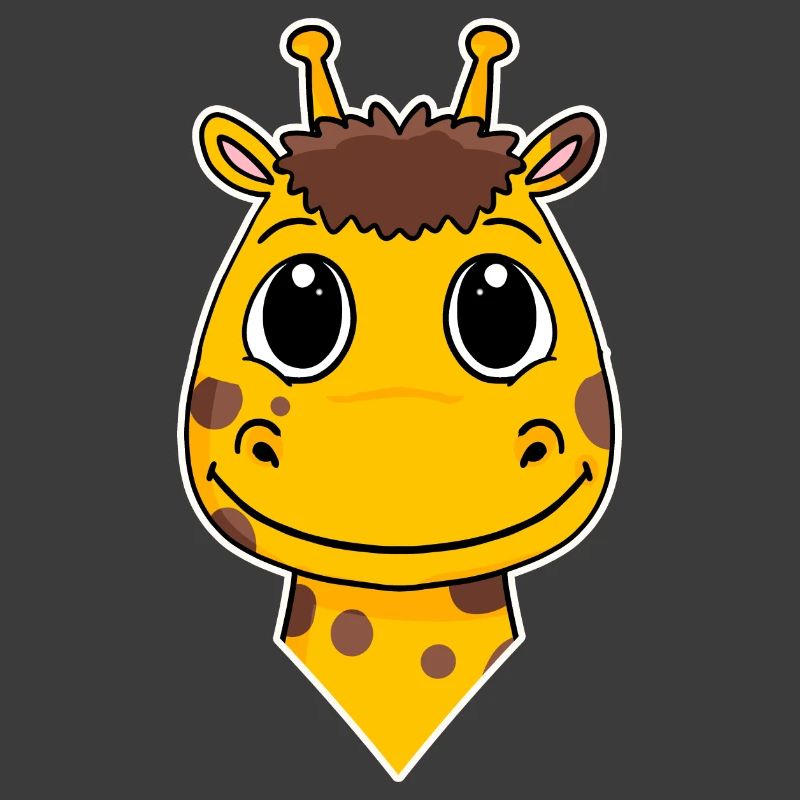 Tête de girafe