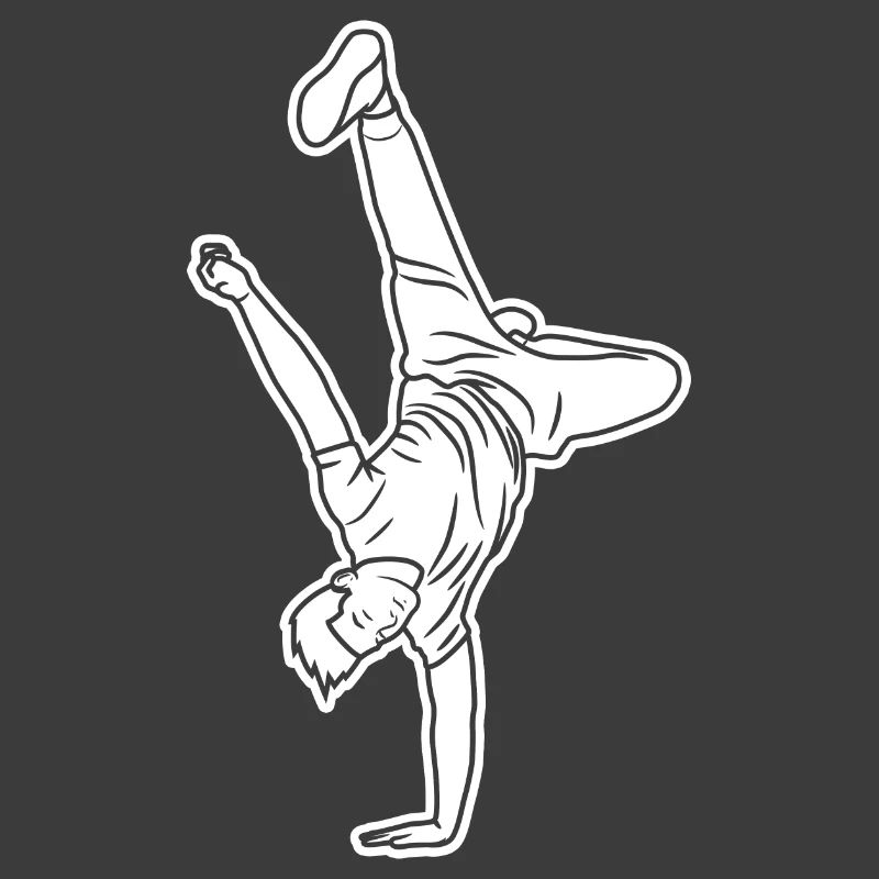 B Boy Sketch