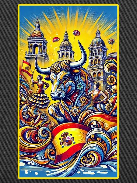 Spanien Stier Espana Design