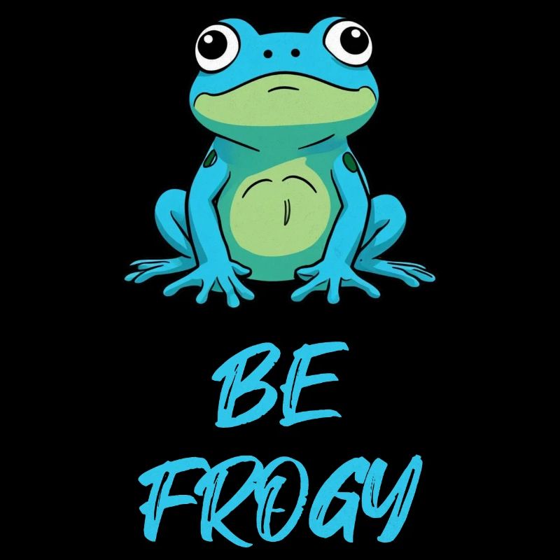 Frosch Blau