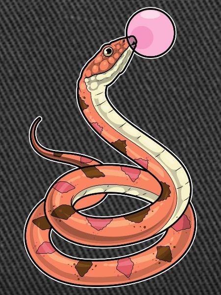 Snake Chewing Gum
