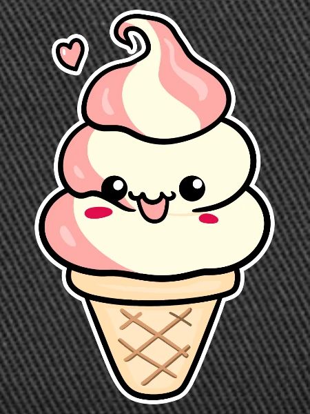 Cartoon Eiscreme