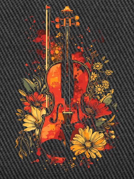 Violin Cartoon