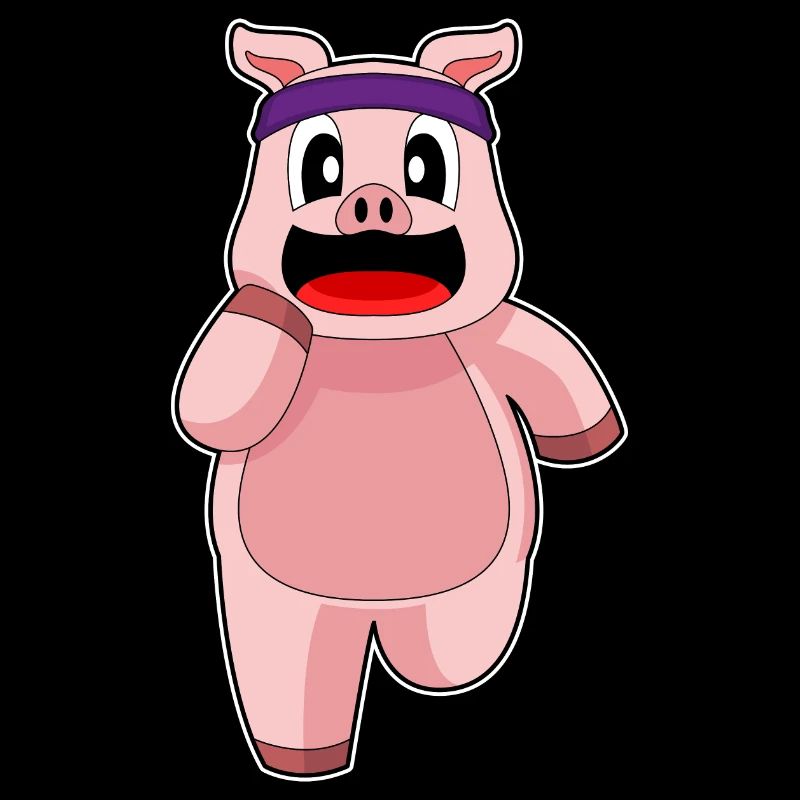Cochon Jogger Jogging Sport