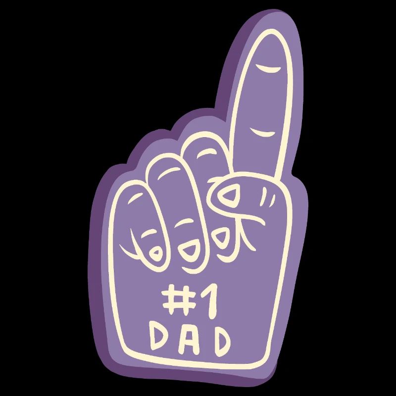 #1 Dad based on design