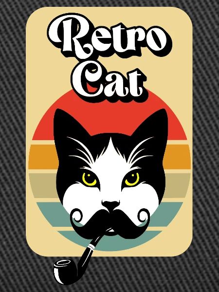 Retro-Katze