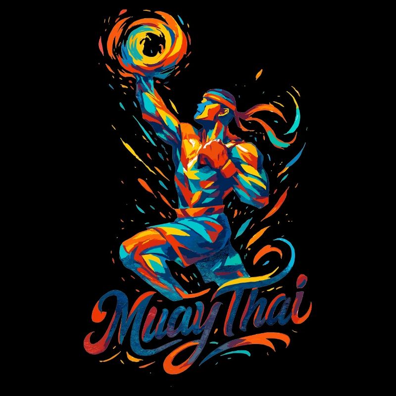 Muay Thai Boxe Kickboxing Boxer Cadeau