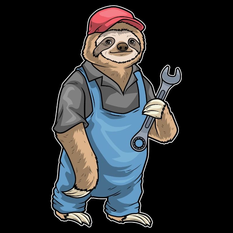 Sloth Mechanic Wrench