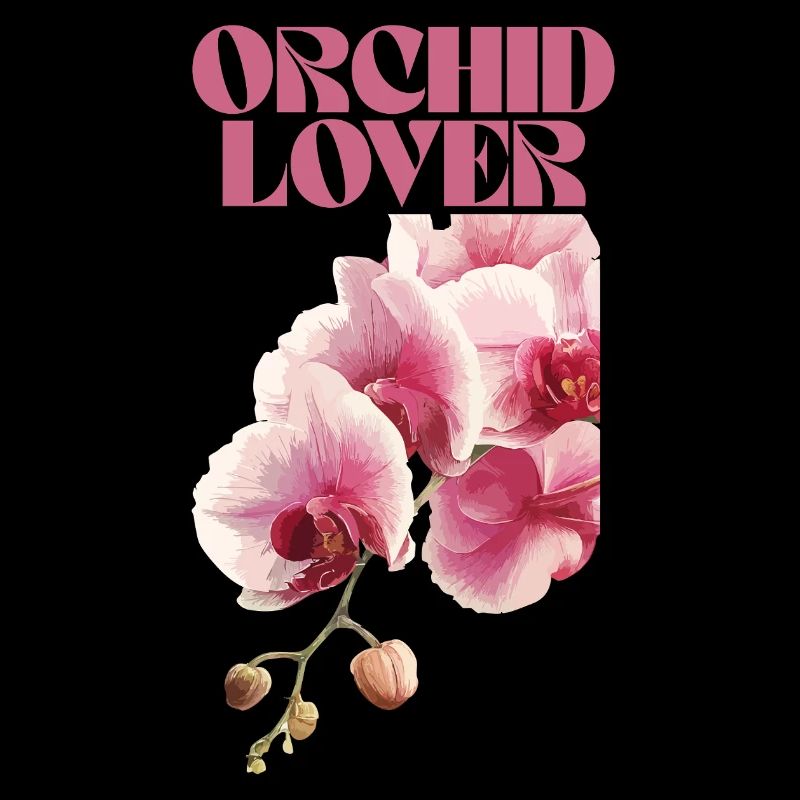 Orchideenliebhaber Botanische Illustration
