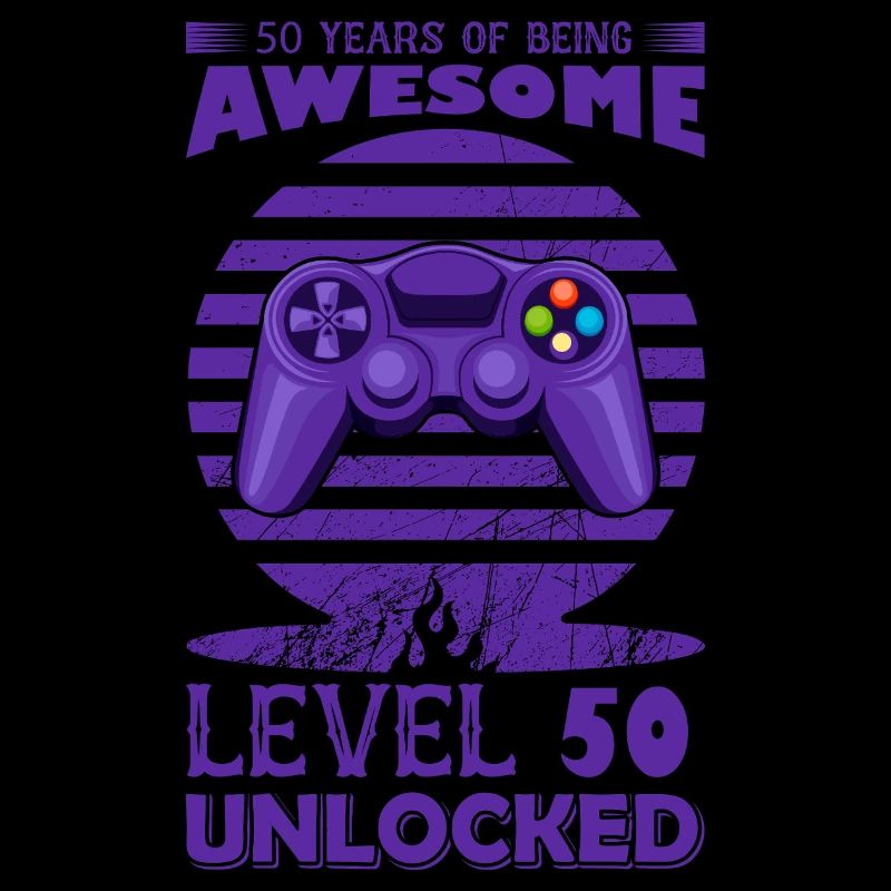 Retro Gaming Controller Motif